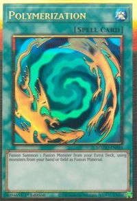 Polymerization - Maximum Gold (MAGO) #MAGO-EN044 - Premium Gold Rare YuGiOh Trading Card