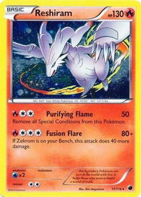 Reshiram - 17/116 (Cosmos Holo) - Miscellaneous Cards & Products (MCAP) #017/116 - Promo Pokémon Trading Card