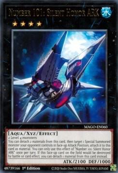 Number 101: Silent Honor ARK - Maximum Gold YuGiOh trading card