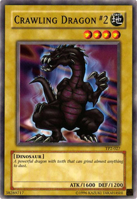 Crawling Dragon #2 trading card from Tournament Pack 2 Crawling Dragon #2 - Tournament Pack 2 YuGiOh trading card