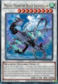 Mecha Phantom Beast Jaculuslan - Maximum Gold (MAGO) #MAGO-EN066 - Rare YuGiOh Trading Card