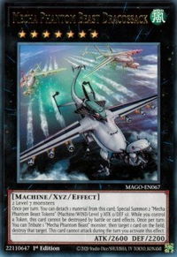 Mecha Phantom Beast Dracossack - Maximum Gold (MAGO) #MAGO-EN067 - Rare YuGiOh Trading Card