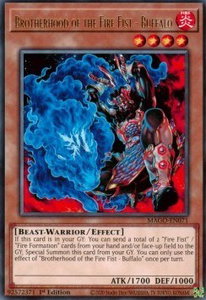 Brotherhood of the Fire Fist - Buffalo - Maximum Gold (MAGO) #MAGO-EN071 - Rare YuGiOh Trading Card
