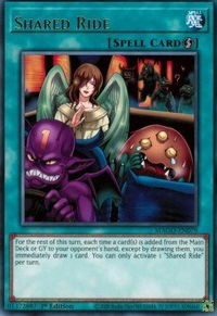Shared Ride - Maximum Gold (MAGO) #MAGO-EN079 - Rare YuGiOh Trading Card