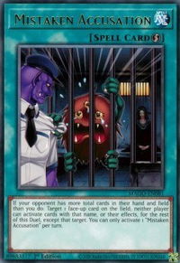 Mistaken Accusation - Maximum Gold (MAGO) #MAGO-EN081 - Rare YuGiOh Trading Card