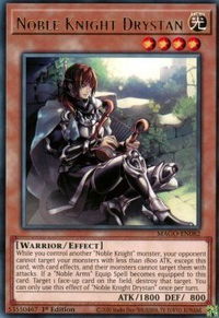 Noble Knight Drystan - Maximum Gold (MAGO) #MAGO-EN082 - Rare YuGiOh Trading Card