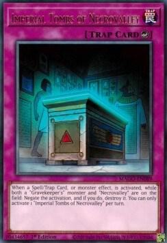 Imperial Tombs of Necrovalley - Maximum Gold YuGiOh trading card