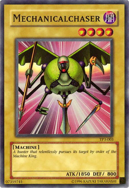 Mechanicalchaser trading card from Tournament Pack 3 Mechanicalchaser - Tournament Pack 3 YuGiOh trading card