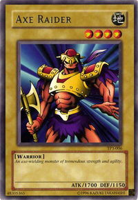 Axe Raider - Tournament Pack 3 (TP3) #TP3-006 - Rare YuGiOh Trading Card