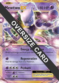 Mewtwo EX - 52/108 - Jumbo Cards (PR) #052/108 - Promo Pokémon Trading Card