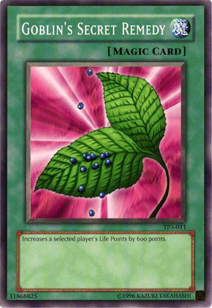 Goblin's Secret Remedy - Tournament Pack 3 YuGiOh trading card