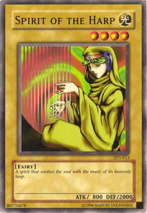 Spirit of the Harp - Tournament Pack 3 (TP3) #TP3-013 - Common / Short Print YuGiOh Trading Card