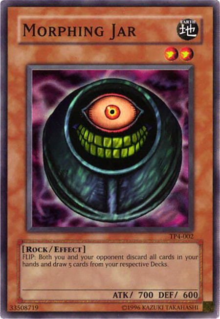 Morphing Jar trading card from Tournament Pack 4 Morphing Jar - Tournament Pack 4 YuGiOh trading card