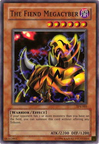The Fiend Megacyber - Tournament Pack 4 (TP4) #TP4-005 - Super Rare YuGiOh Trading Card