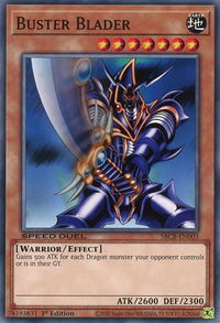 Buster Blader - Speed Duel: Battle City Box (SBCB) #SBCB-EN003 - Common / Short Print YuGiOh Trading Card