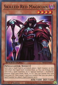 Skilled Red Magician - Speed Duel: Battle City Box (SBCB) #SBCB-EN009 - Common / Short Print YuGiOh Trading Card