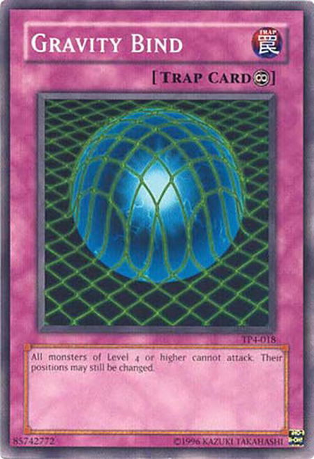 Gravity Bind trading card from Tournament Pack 4 Gravity Bind - Tournament Pack 4 YuGiOh trading card