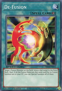 De-Fusion - Speed Duel: Battle City Box (SBCB) #SBCB-EN012 - Common / Short Print YuGiOh Trading Card
