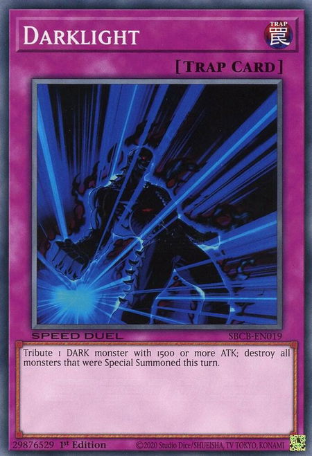 Darklight - Speed Duel: Battle City Box YuGiOh trading card