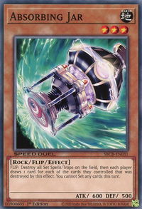 Absorbing Jar - Speed Duel: Battle City Box (SBCB) #SBCB-EN031 - Common / Short Print YuGiOh Trading Card