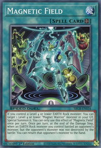 Magnetic Field - Speed Duel: Battle City Box (SBCB) #SBCB-EN034 - Common / Short Print YuGiOh Trading Card