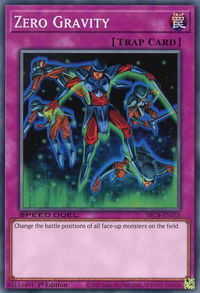 Zero Gravity - Speed Duel: Battle City Box (SBCB) #SBCB-EN035 - Common / Short Print YuGiOh Trading Card