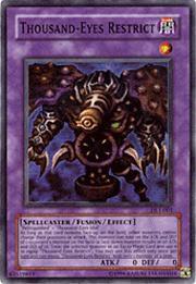 Thousand-Eyes Restrict - Duelist League Promo YuGiOh trading card
