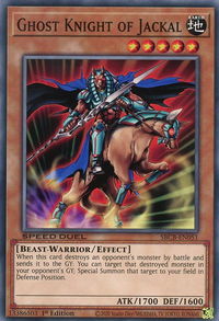 Ghost Knight of Jackal - Speed Duel: Battle City Box (SBCB) #SBCB-EN051 - Common / Short Print YuGiOh Trading Card