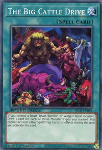 The Big Cattle Drive - Speed Duel: Battle City Box (SBCB) #SBCB-EN058 - Common / Short Print YuGiOh Trading Card