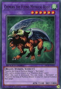Chimera the Flying Mythical Beast - Speed Duel: Battle City Box (SBCB) #SBCB-EN062 - Common / Short Print YuGiOh Trading Card