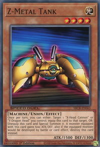 Z-Metal Tank - Speed Duel: Battle City Box (SBCB) #SBCB-EN065 - Common / Short Print YuGiOh Trading Card