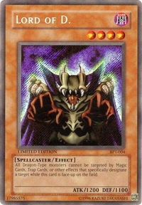 Lord of D. - 2002 Collectors Tin (BPT) #BPT-004 - Secret Rare YuGiOh Trading Card