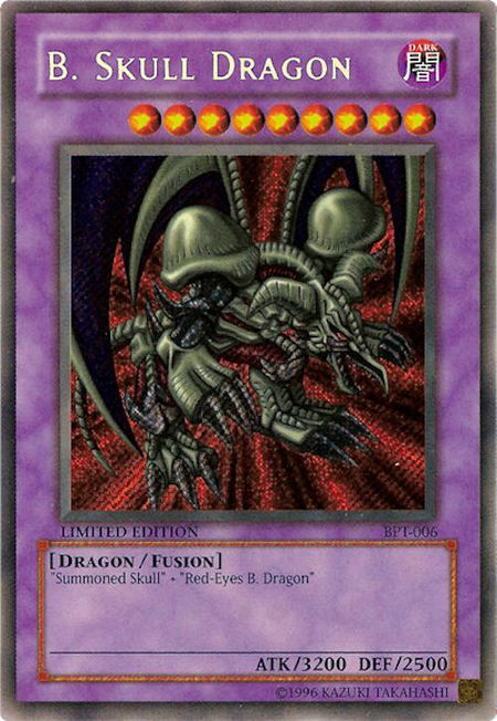 B. Skull Dragon - 2002 Collectors Tin YuGiOh trading card