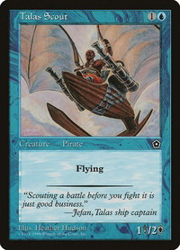 Talas Scout - Portal Second Age (P02) #52 - Common Magic: The Gathering Trading Card