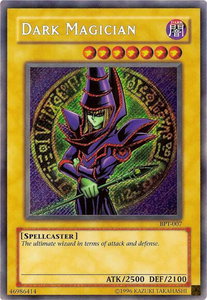 Dark Magician - 2003 Collectors Tin (BPT) #BPT-007 - Secret Rare YuGiOh Trading Card