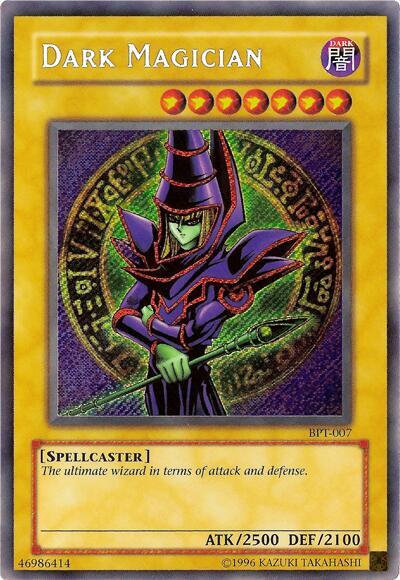 Dark Magician trading card from 2003 Collectors Tin Dark Magician - 2003 Collectors Tin YuGiOh trading card