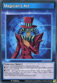 Magician's Act - Speed Duel: Battle City Box (SBCB) #SBCB-ENS09 - Common / Short Print YuGiOh Trading Card