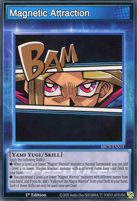 Magnetic Attraction - Speed Duel: Battle City Box YuGiOh trading card