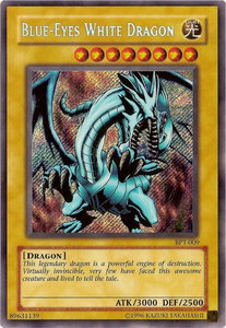 Blue-Eyes White Dragon - 2003 Collectors Tin (BPT) #BPT-009 - Secret Rare YuGiOh Trading Card
