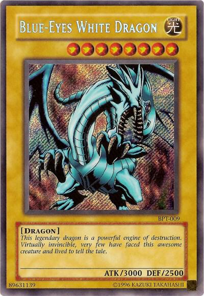 Blue-Eyes White Dragon - 2003 Collectors Tin YuGiOh trading card