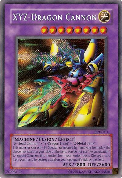 XYZ-Dragon Cannon - 2003 Collectors Tin YuGiOh trading card