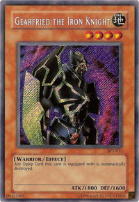 Gearfried the Iron Knight - 2003 Collectors Tin (BPT) #BPT-012 - Secret Rare YuGiOh Trading Card