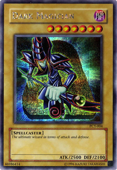 Dark Magician trading card from Power of Chaos: Yugi the Destiny Dark Magician - Power of Chaos: Yugi the Destiny YuGiOh trading card