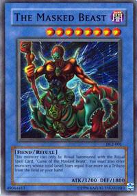 The Masked Beast - Duelist League Promo YuGiOh trading card