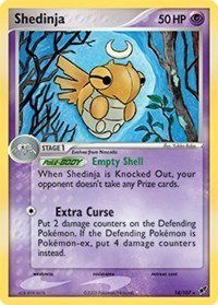 Shedinja - 14/107 - Deck Exclusives (PR) #014/107 - Rare Pokémon Trading Card