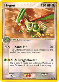 Flygon - 025 (e-League) [Winner] - Nintendo Promos (PR) #025 - Rare Pokémon Trading Card