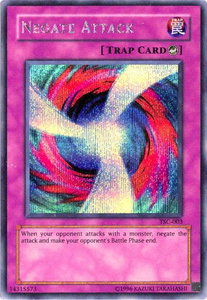 Negate Attack (The Sacred Cards) - Yu-Gi-Oh! Video Game Promotional Cards (VDP) #TSC-003 - Secret Rare YuGiOh Trading Card