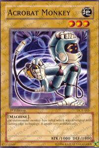 Acrobat Monkey - Dark Crisis (DCR) #DCR-003 - Common / Short Print YuGiOh Trading Card