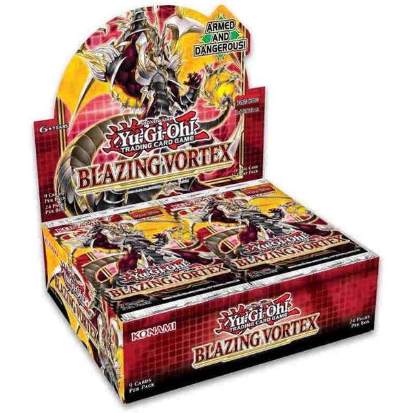 Blazing Vortex Booster Box [1st Edition] - Blazing Vortex YuGiOh trading card