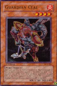 Guardian Ceal trading card from Dark Crisis Guardian Ceal - Dark Crisis YuGiOh trading card